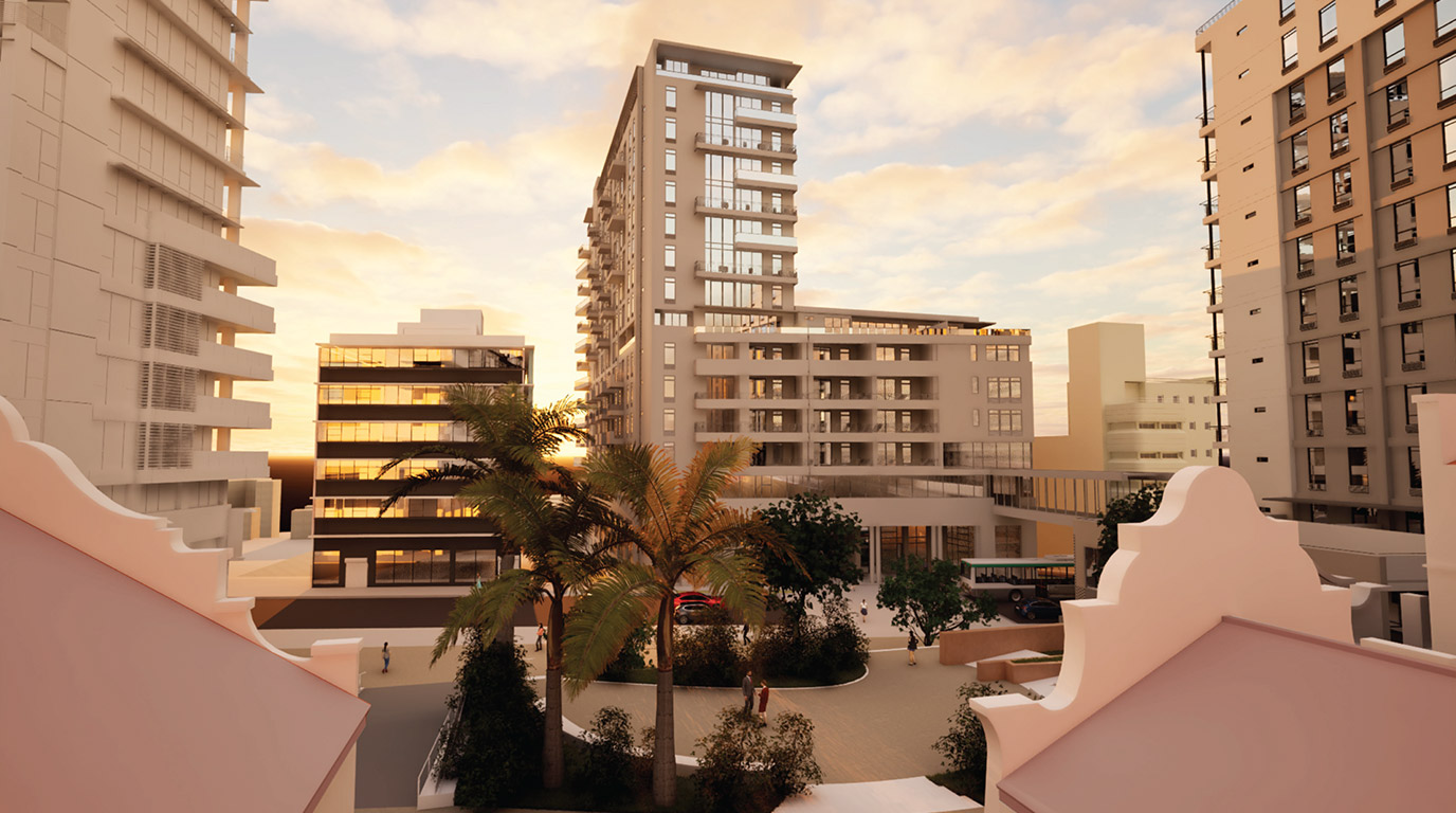 La Casa II skyline view